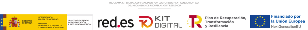 logotipos ayudas kit digital Casa Rural El Geco Verde