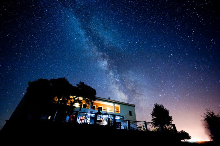 Cielo estrellado sobre El Geco Verde