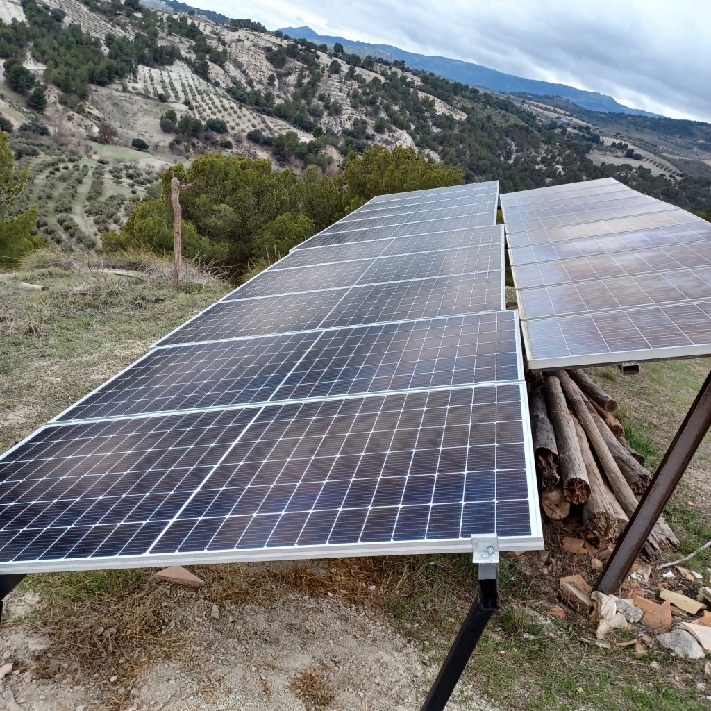 Casa Rural El Geco Verde en Castril Placas Solares